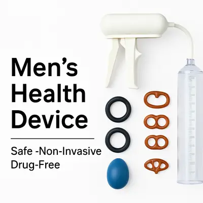 Penis Pump for Men – Vacuum Erection Support Device